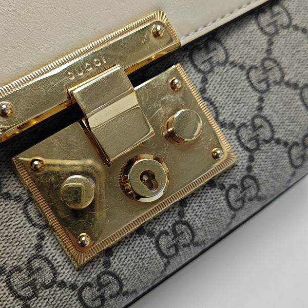 Padlock Small Coated Canvas Multicolor