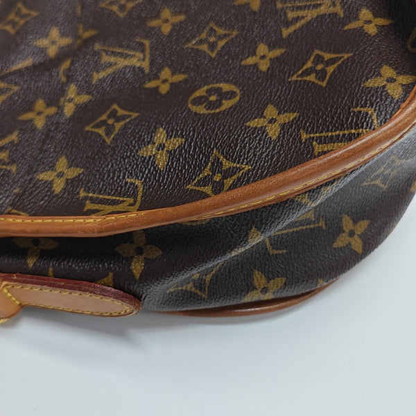 MENILMONTANT PM Monogram Coated Canvas Brown