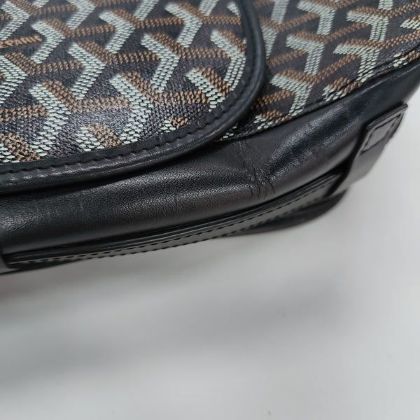 Belvedere Coated Canvas Black