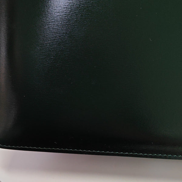 CLASP Medium Calfskin Green