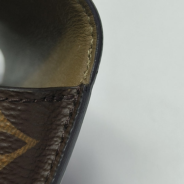 UTILITY Monogram Coated Canvas Brown