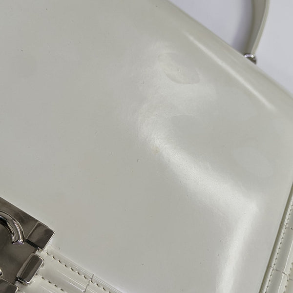 BOY CHANEL Maxi Calfskin Beige