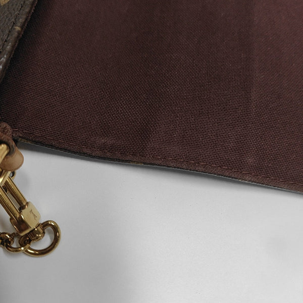 FAVORITE PM Monogram Coated Canvas Brown