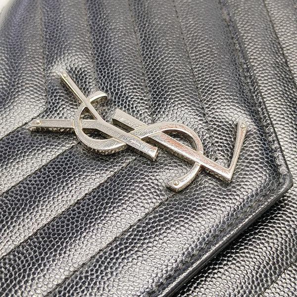 MONOGRAM Medium Chevron Calfskin Black