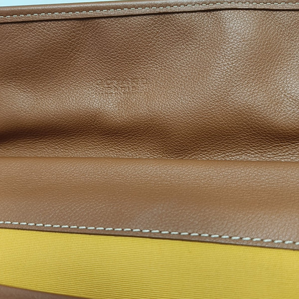 Saint Léger Coated Canvas Brown