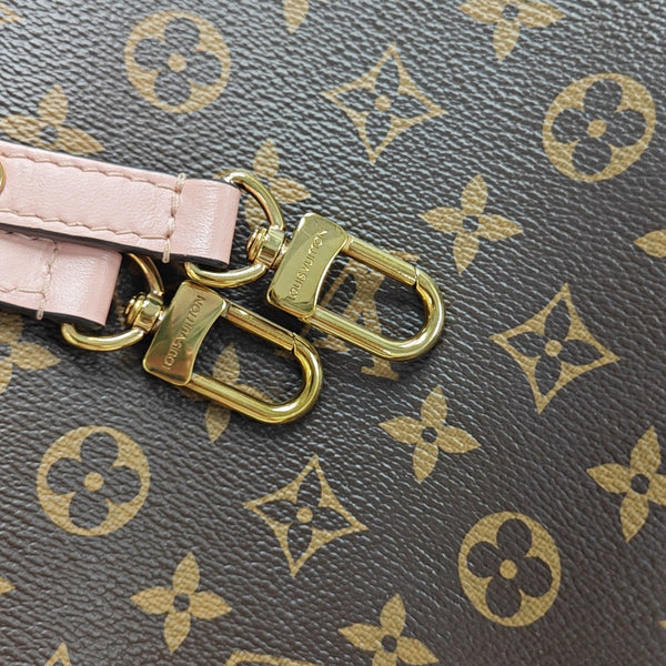 NÉONOÉ MM Monogram Coated Canvas Brown