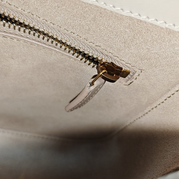 LE 5 À 7 Small Calfskin White