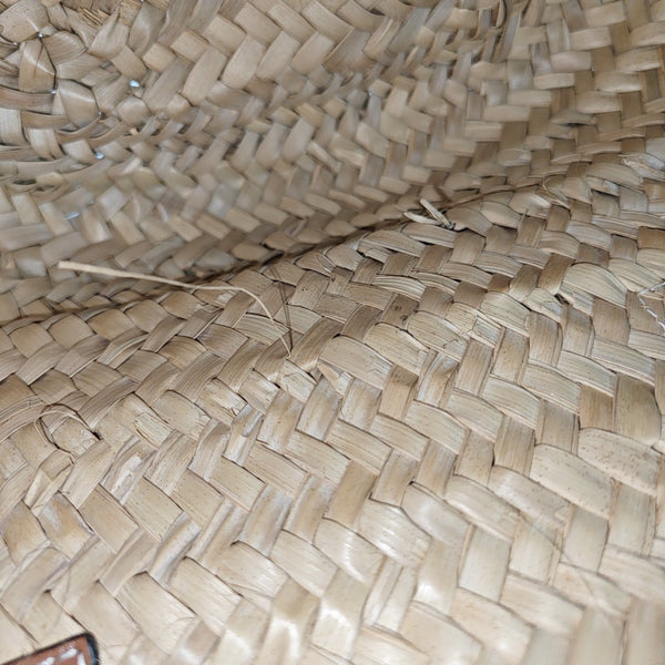 Basket Straw Beige