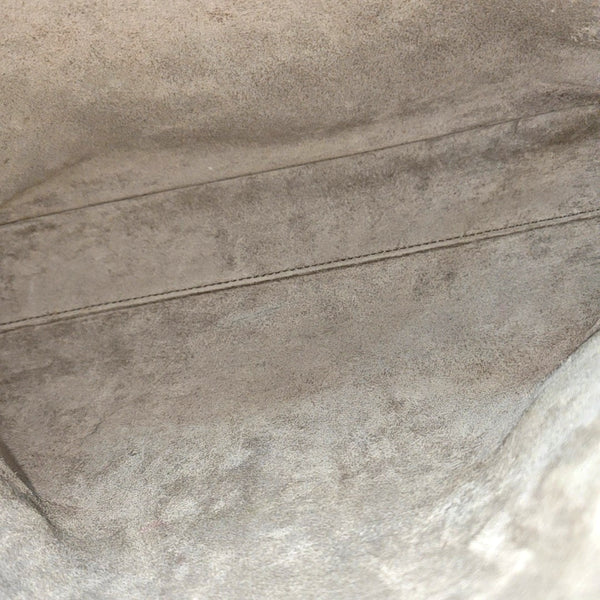 Authenticated pre-owned 16 Medium Calfskin Grey - Shoulder Bag at Looply