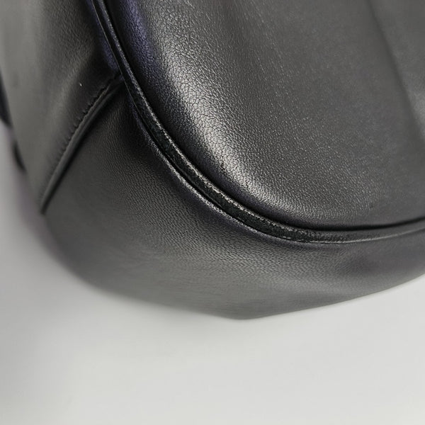 Lambskin Shoulder Bag Gray