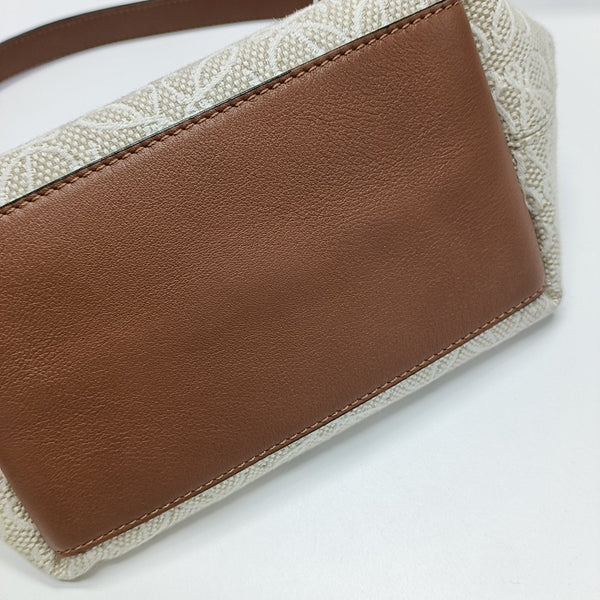 Monogram Canvas Top Handle Bag Beige