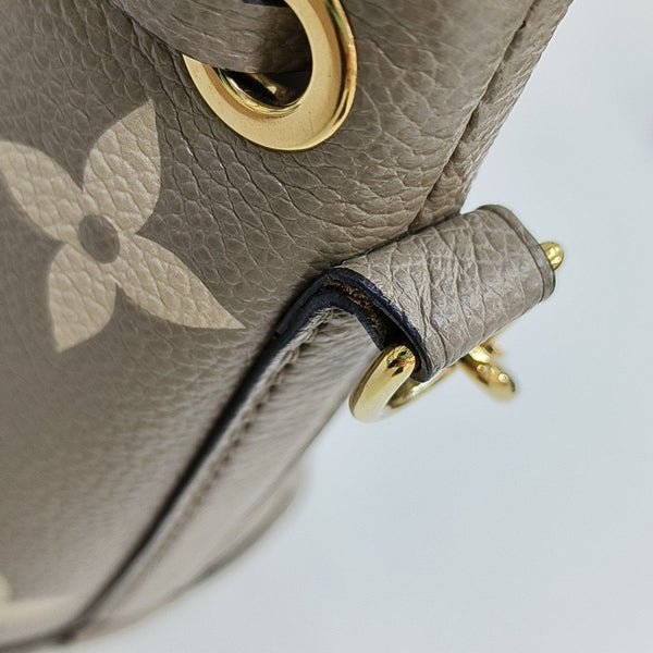 NOÉ Nano Monogram Calfskin Gray