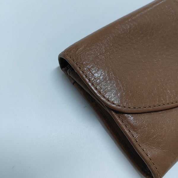 Lily Calfskin Brown Wallet