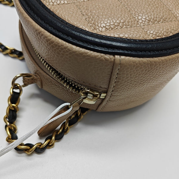 FILIGREE Quilted Grained Calfskin Beige
