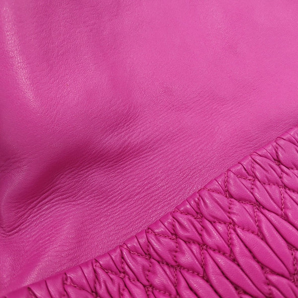 Crystal Quilted Lambskin Red