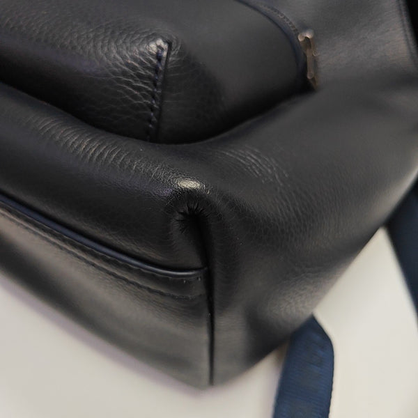 Calfskin Backpack Blue