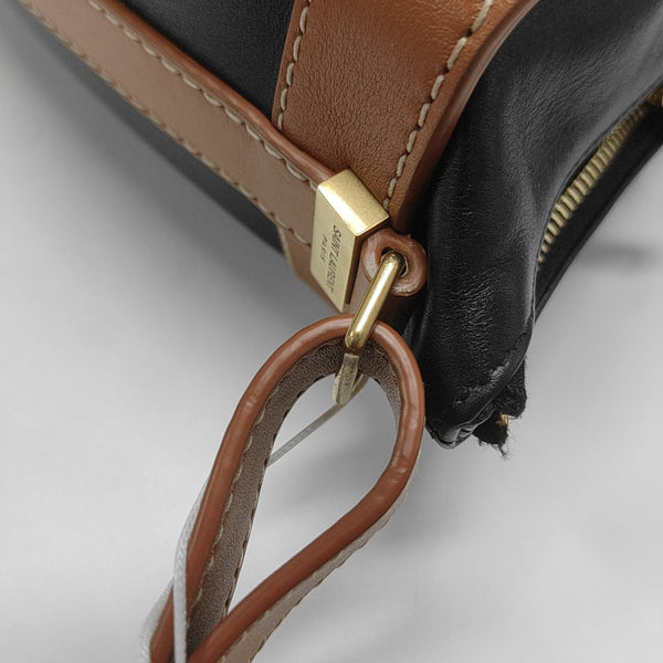 Calfskin Bucket Bag Black
