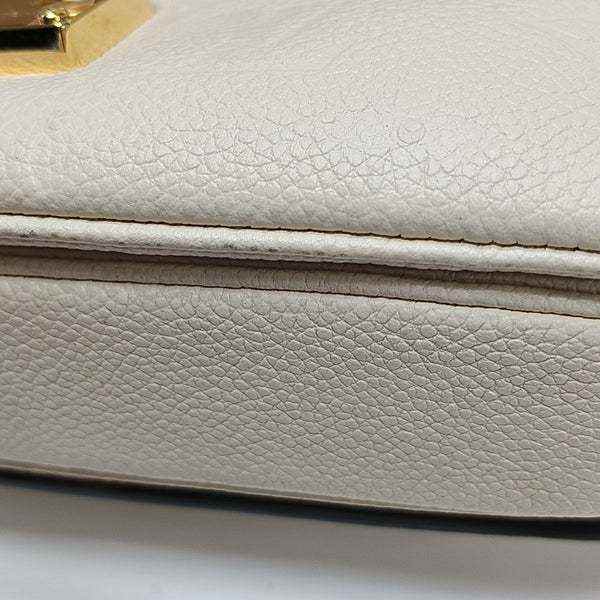 MÉTIS EAST WEST Monogram Calfskin Beige
