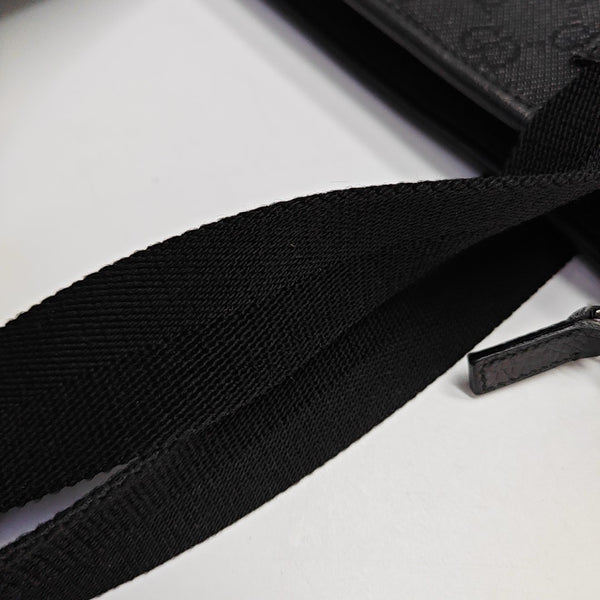 Monogram Canvas Tote Bag Black