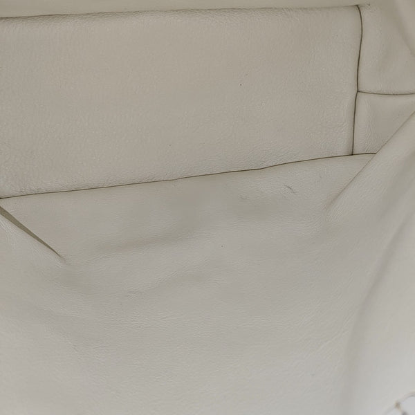 Anjou Mini Coated Canvas White