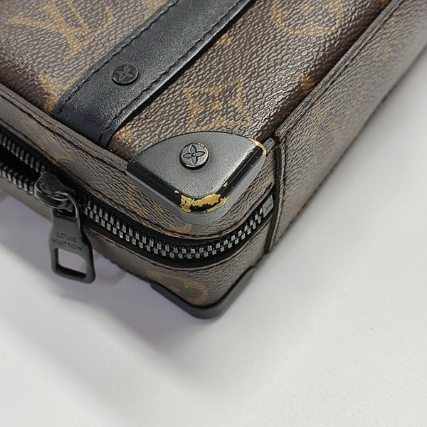 SOFT TRUNK Monogram Coated Canvas Brown