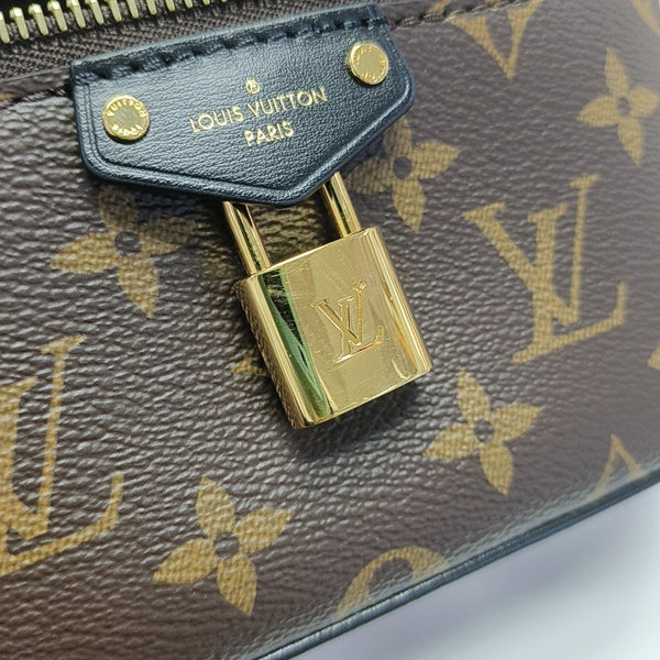 Vanity Chain Pouch Monogram Coated Canvas Brown
