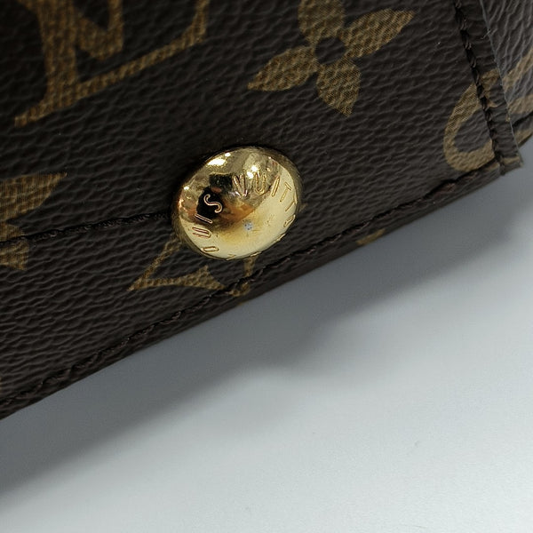 MONTAIGNE Monogram Coated Canvas Brown