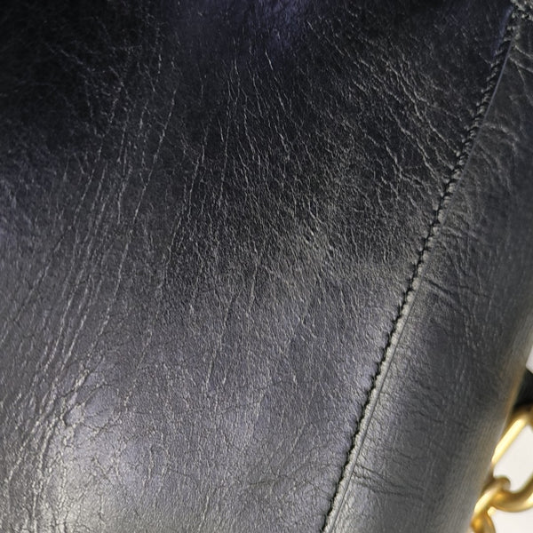 Downtown Small Calfskin Black