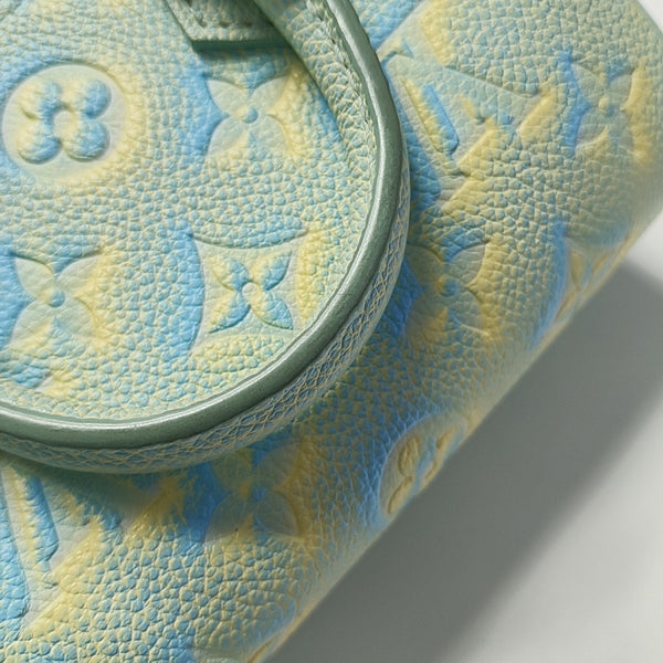 SPEEDY Nano Monogram Calfskin Green