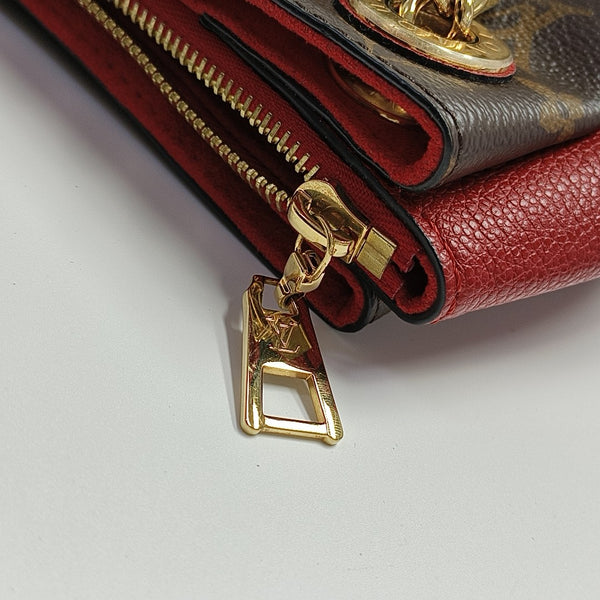 SURENE BB Monogram Coated Canvas Brown