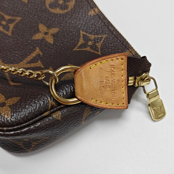 ACCESSOIRES Mini Monogram Coated Canvas Brown
