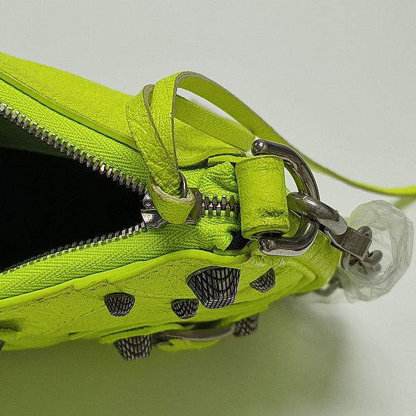 Le Cagole Mini Calfskin Green