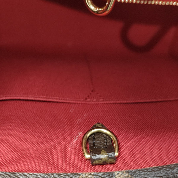 ONTHEGO PM Monogram Coated Canvas Brown