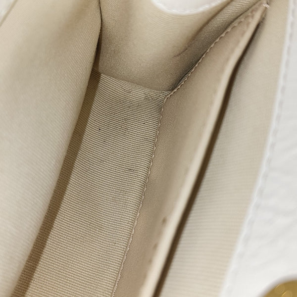 23C HOBO Small Quilted Calfskin White