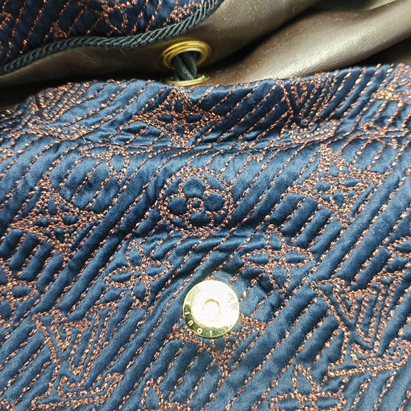 Monogram Fabric Blue
