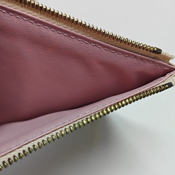 FÉLICIE Damier Azur Coated Canvas White