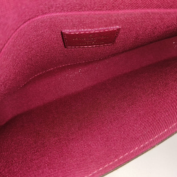 FÉLICIE Monogram Coated Canvas Brown