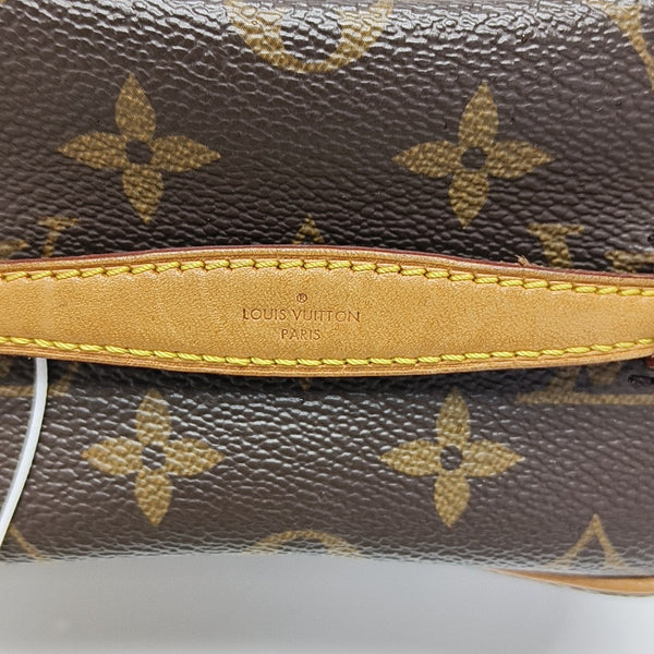 NICE Super Mini Monogram Coated Canvas Brown