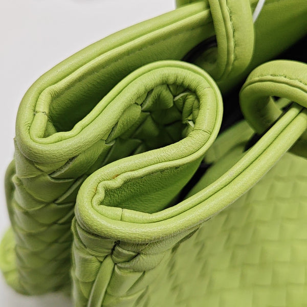 Lambskin Tote Bag Green