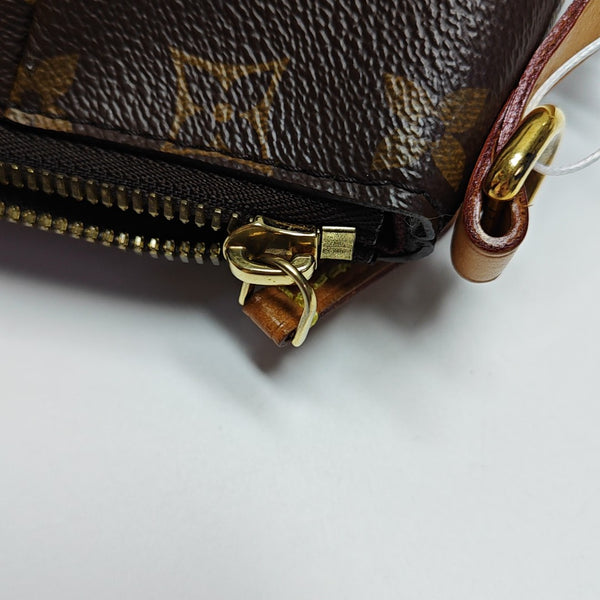 TURENNE Monogram Coated Canvas Brown