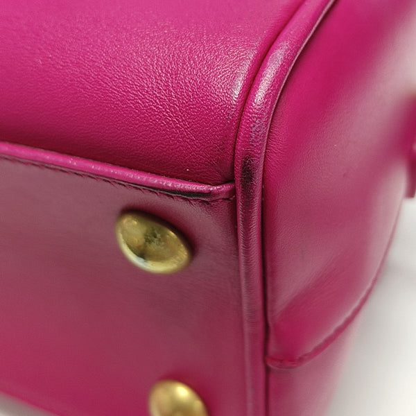 DUFFLE Calfskin Red