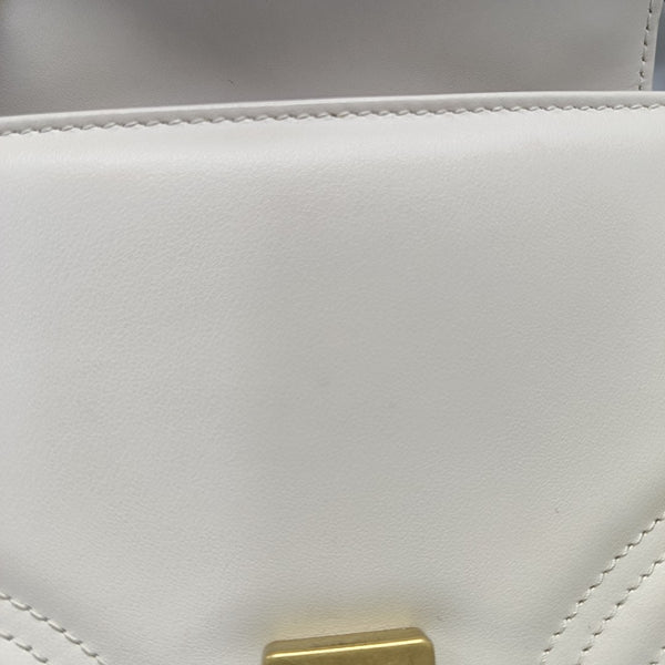 GG Marmont Mini Quilted Calfskin White