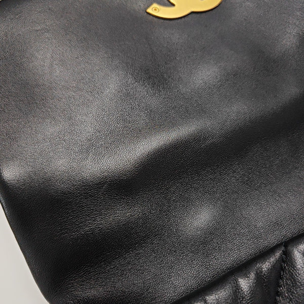 CHANEL 19 Small Quilted Lambskin Black