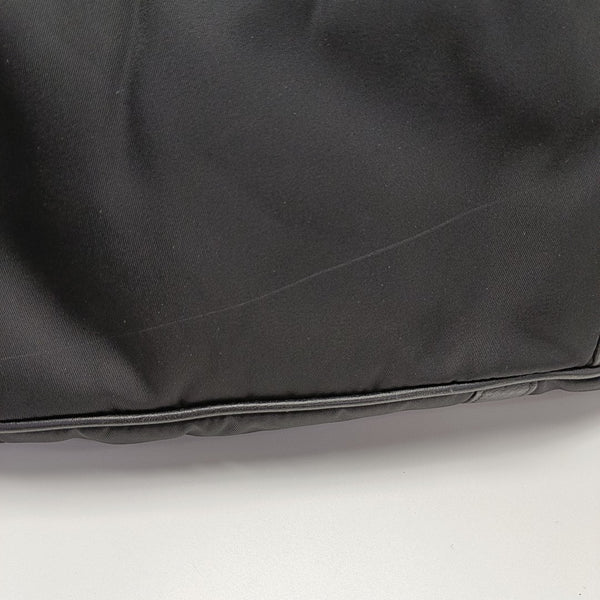 Nylon Shoulder Bag Black
