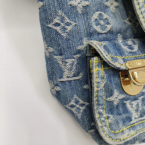 SAC AD Monogram Denim Blue