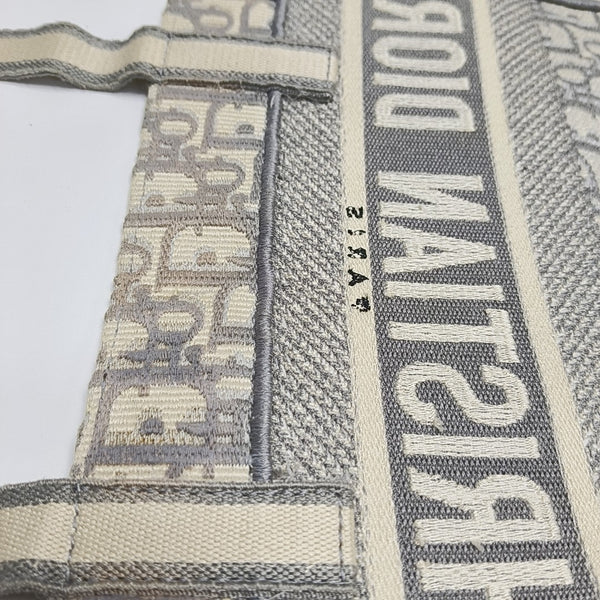 Diorcamp Large Oblique Canvas Gray
