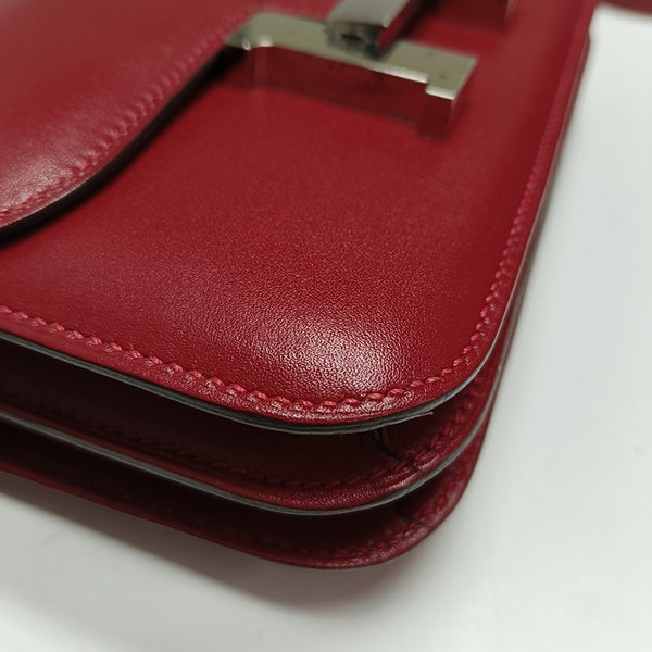 Constance 18 Box Calf Rojo