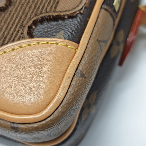 NIL Damier Ebene Coated Canvas Brown