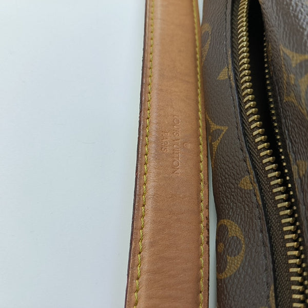 SIDE TRUNK MM Monogram Coated Canvas Brown