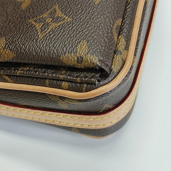VIVA CITE Monogram Coated Canvas Brown